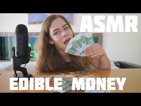 ASMR Mukbang 먹방 Edible Money 💸💰 (Prank) | Eating Sounds 👅