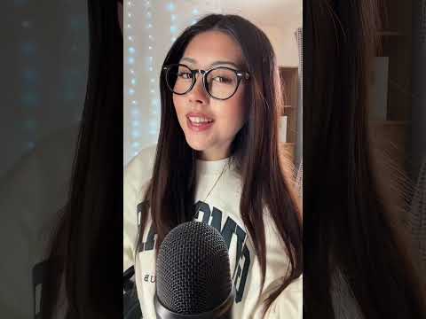 ASMR fluffy mic cover or foam mic cover? 🥱✨ #asmr