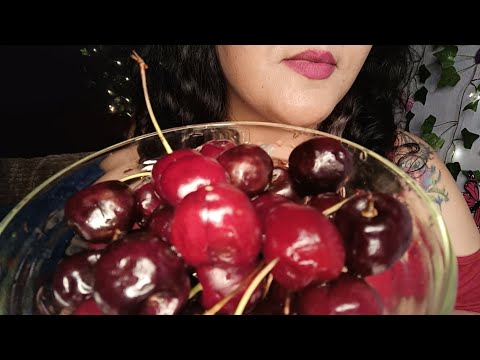 ASMR comiendo Cerezas 🍒