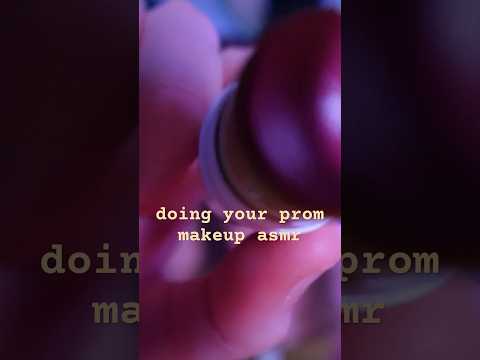 doing your prom makeup *country accent* #asmr #country #makeupasmr