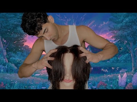 [ASMR] You've A Pimple On Your Scalp | Relaxing Head Scratching 💆🏻‍♀️