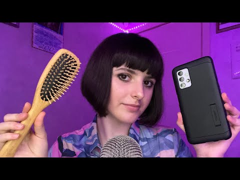 ASMR Trigger Assortment for DEEP Sleep & Tingles😴💤 (tapping + scratching)