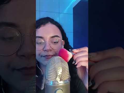 ASMR Fita no microfone