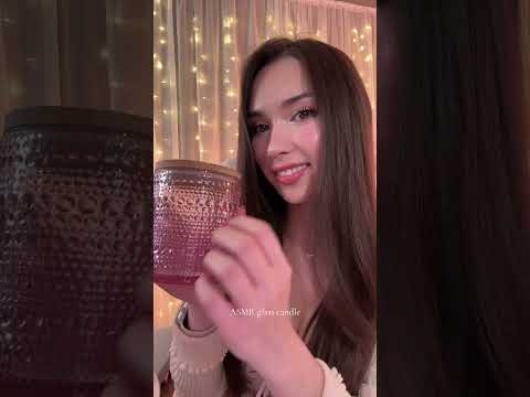 #ASMR glass candle sounds 🕯️ i loooved these sounds so ofc i had to share 💗