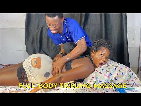 Asmr Armpit Tickling Massage with Back, Foot, Neck & Shoulder Massage  | ASMR Full Body Relaxation