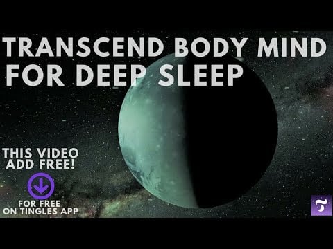 ASMR Powerful sleep relaxation affirmation "I'm not the body and I'm not even the mind"