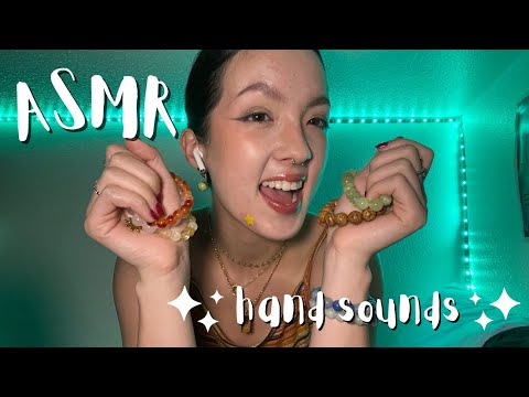 ASMR JEWELRY TINGLES + fast hand sounds + jewelry sounds (ring sounds, bracelets, necklaces) 💎💍⌚️