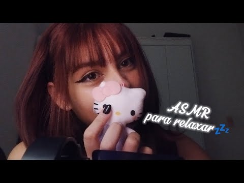 ASMR com muito Mouth Sounds e Tapping para dormir 😴🩷