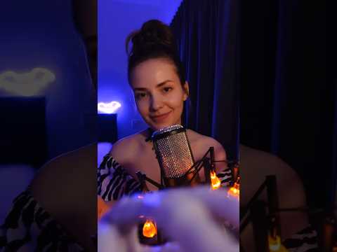 💆‍♀️ Touching your face with a plastic hand ASMR 😴 (personal attention) #asmr #personalattention