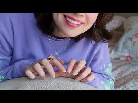 ASMR PILLOW SCRATCHING (No Talking)