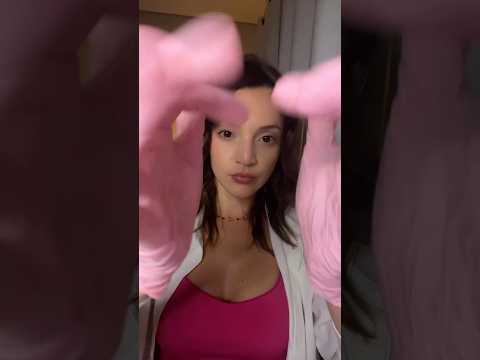Gosta de sons de luva? 🧤 #asmr #glovesounds #asmrexam #relax