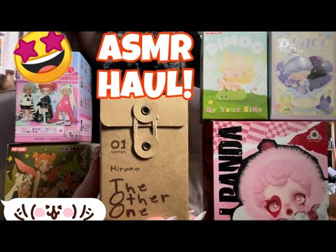 ASMR || Unbox My POPMART Haul With Me!! 🥰