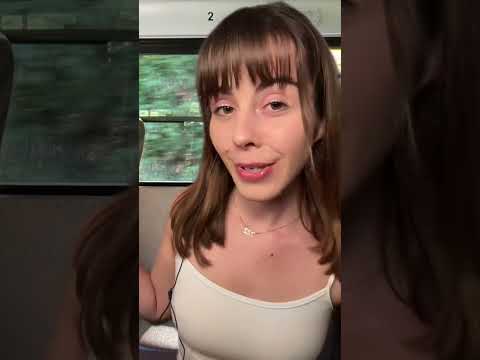 ASMR Mean Girl who has a crush on you styles your hair on the school bus 🎀 #asmrvideo #asmrsounds