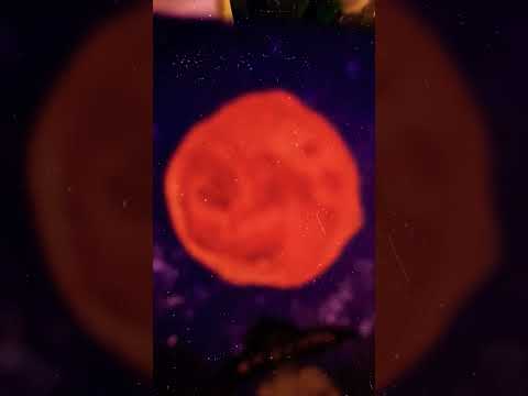 Hunter's Moon👽 #painting #cute #viral #art #shorts