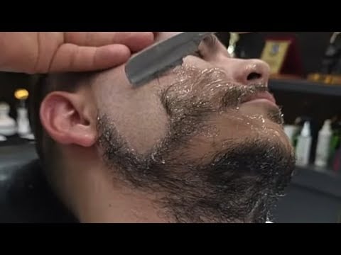 ✨ Complete Transformation | Military Haircut & Beard Shave ASMR