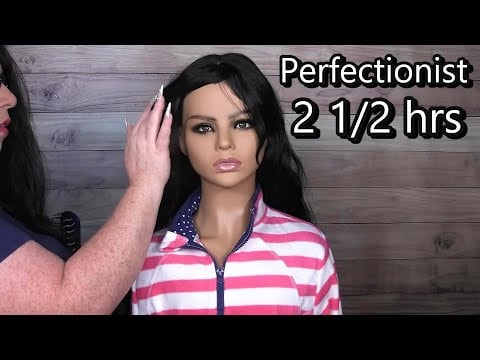 ASMR Perfectionist Hair Fixing Compilation, Precise Fixing, Clothing Adjustment, Finishing Touches