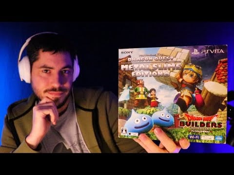 ASMR le bruit relaxant de la console PS VITA COLLECTOR Dragon Quest