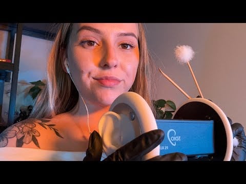 🧼 ASMR Extreamly Satisfying Ear Cleaning 