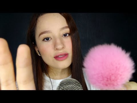 ASMR Español | TE TOCO LA CARA PARA QUE DUERMAS | BRUSHING |