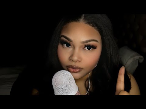 asmr| up close trigger words & mouth sounds