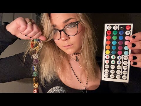 ASMR Rainbow Triggers 🌈  *tapping + visual asmr*