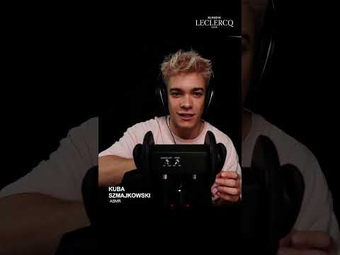 Kuba Szmajkowski robi ASMR🤯😍 ASMR oo polsku krótki fragment #shorts