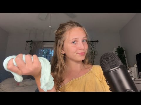 ASMR Slime On The Mic | Soft Spoken