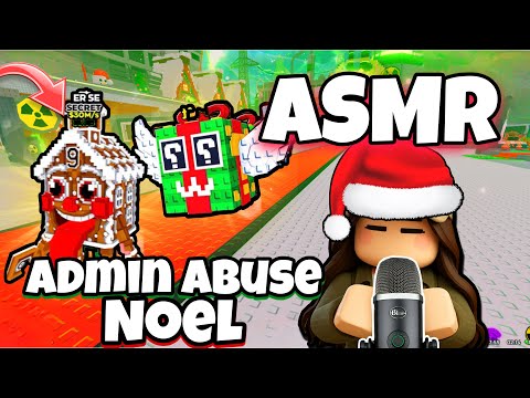 ASMR Français • LE MEILLEUR ADMIN ABUSE DE NOEL SUR ROBLOX POUR TE DETENDRE ! 😴 (steal a brainrot)