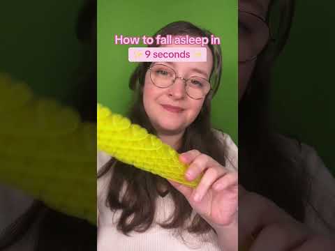 How to fall asleep in 9 seconds #asmr #asmrsounds #asmrrelax #asmrtingles #asmrsleep #relax