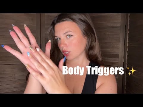 ASMR | Tingly Body Triggers ✨
