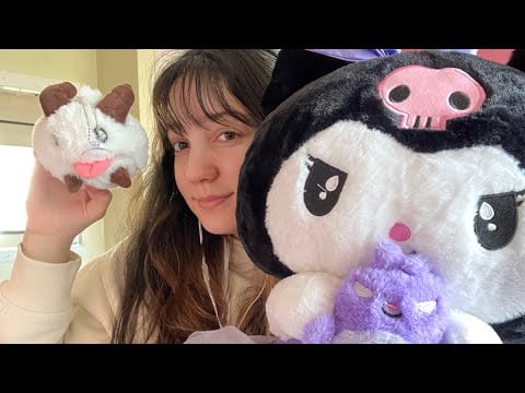 fabric and fluffy sounds ASMR