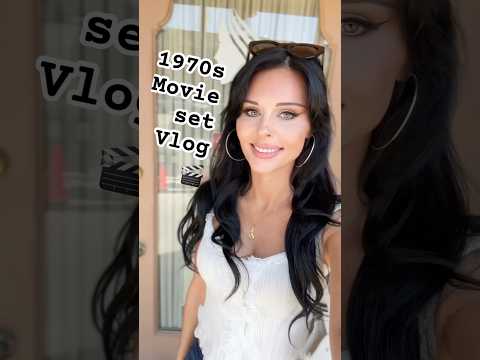 ASMR FILM SET VLOG 🎞️ Time Traveling to 1970s LA 🧡