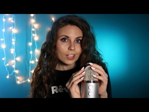 ASMR Mic Scratching + Mouth Sounds💕💕💕