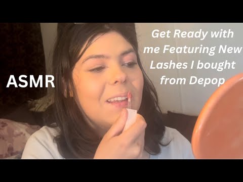 ASMR: Full Coverage foundation look | Ready with me whisper