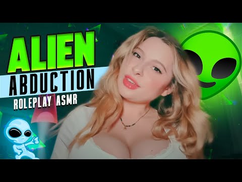 Alien 👽 abduction  Cranial Exam, white noise - ASMR RP - flirty, soft spoken,