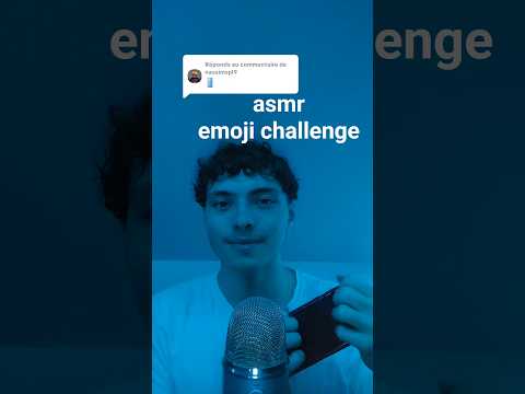 asmr emoji challenge