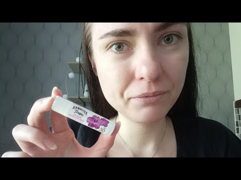 ASMR- Smink/hudvårds haul på svenska(swedish)