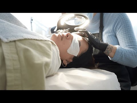 ASMR spa facial for sleep & relaxation (unintentional)