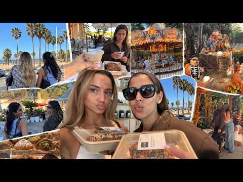 ASMR vlog 🍂🥧☕ LA with my bestie