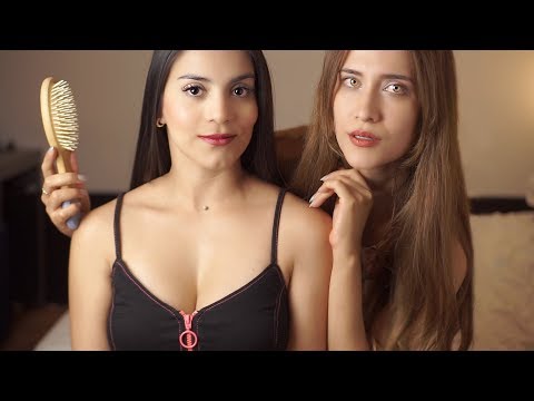 Masaje de cara, cuello, hombros y cabeza | ASMR Español | Asmr with Sasha