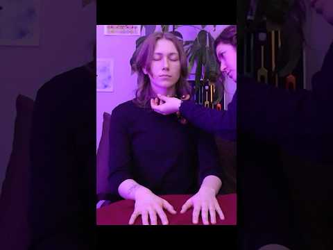 There's something stuck in her throat #asmrreiki