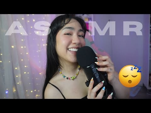 ASMR fast triggers and a yapping session before bed  (talking you to sleep)