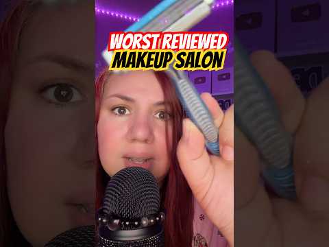 Worst reviewed makeup #asmr