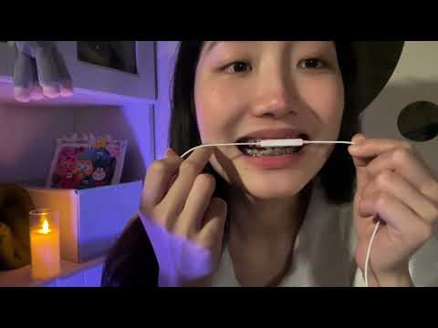 Bite earphone microphone