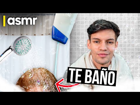 ASMR español te baño atención personal