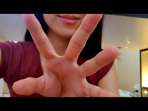 ASMR Plucking Negative Energy & Tongue Clicking ✨️ hand movement, fluttering, positive affirmation