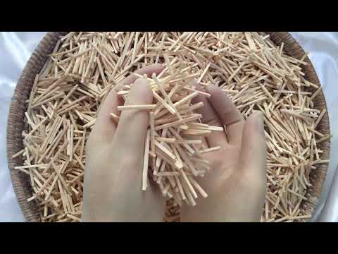 SURGICAL GLOVES💛 LATEX and WOODEN STICKS❤️ [[ASMR]]