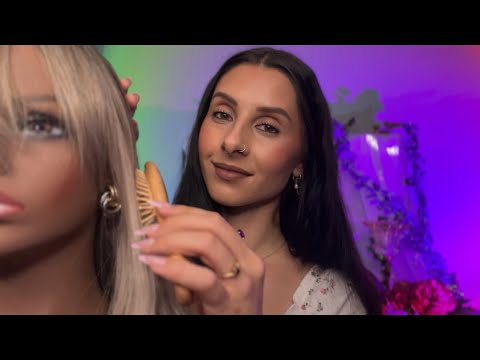 Brushing the Mannequin, Then You | Soft Touches & Gentle Words 🌸
