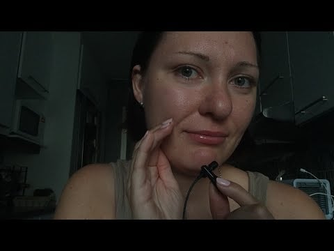 ASMR- A mini q&a video| sensitive whisper with no mic cover