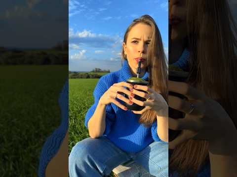 ASMR CHIMARRÃO À MODA ANTIGA no MEIO DO MATO [relaxante e SATISFATÓRIO] #shorts